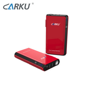 CARKU Newest New Multifunction quick charge lithium powerbank jumper car 8000mAh